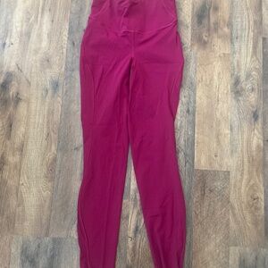 Lululemon Size 4 Pink leggings